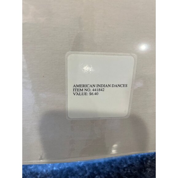 Vintage 3072-76 American Indian Dances Full Sheet MNH 1995 - Picture 5 of 5